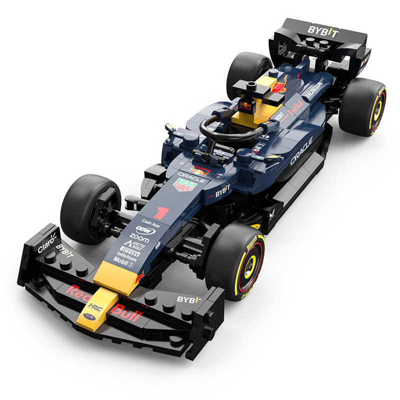 1：24红牛F1 RB19积木车